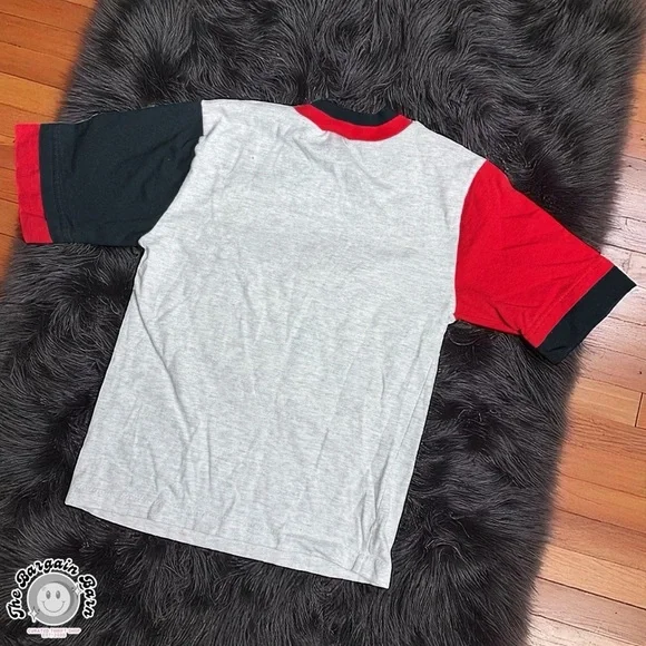 Vintage 90s Chicago Bulls Youth Ringer T-Shirt (10/12) Made in USA – AST - Picture 4 of 4